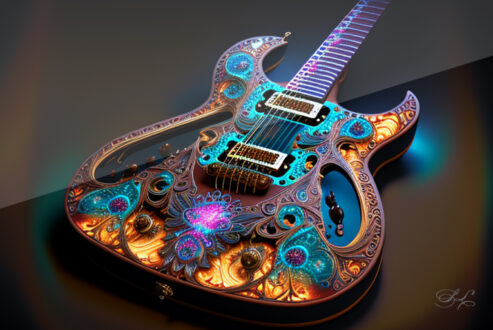 Chitarra personalizzata