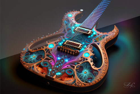 Chitarra personalizzata