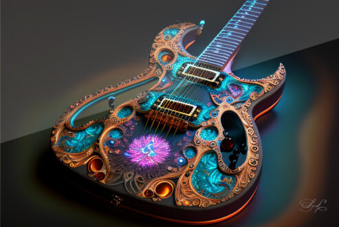 Chitarra personalizzata