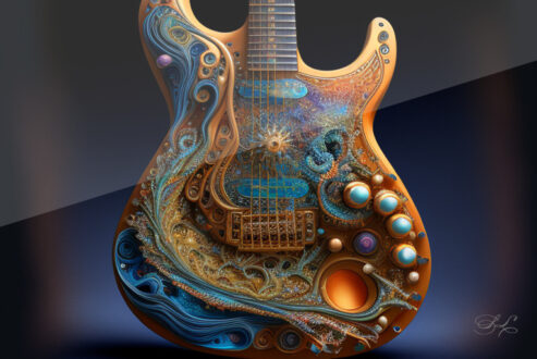 Chitarra personalizzata