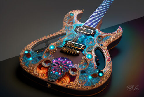 Chitarra personalizzata