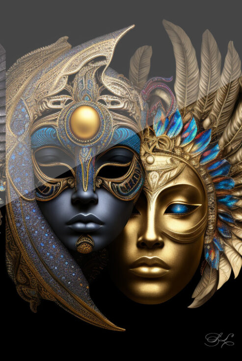 Maschere Veneziane carnevale